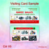 90 Premium Visiting Card Design Cdr X5 - Image 6